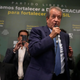 Bolsonaro’s Liberal Party leader, Valdemar Costa Neto, spreads the President’s election denying rhetoric at a press conference.